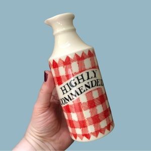 NWT Emma Bridgewater “Highly Commended” ginger beer bottle vase